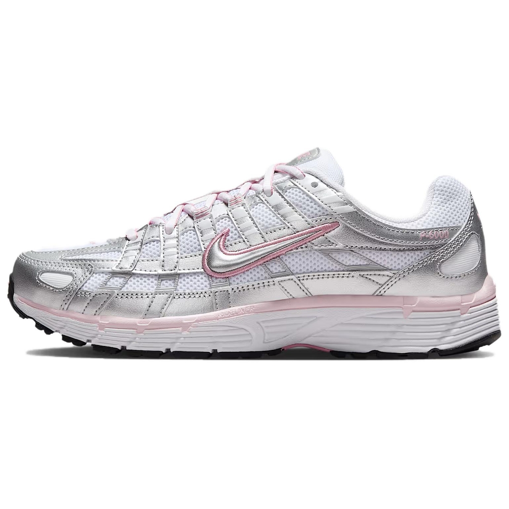 Nike P-6000 White Silver
