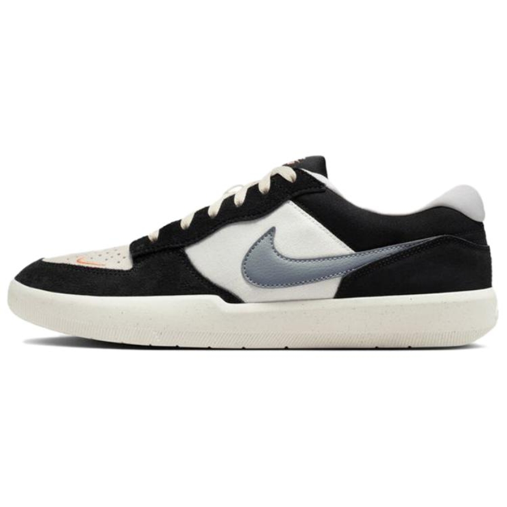 Nike SB Force 58 Skateboard Shoes Men's Black White Gray